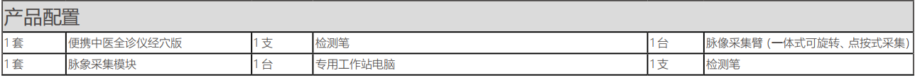 便携中医全诊仪 ( 经穴版 )产品配置.png
